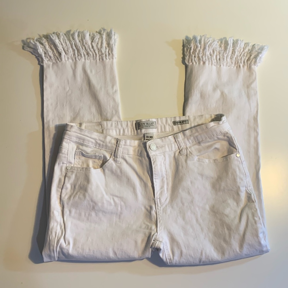Judy Blue white Jeans size 11/30